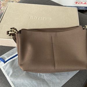 Rothy’s, Daily Crossbody, Rich Mocha, Like New!